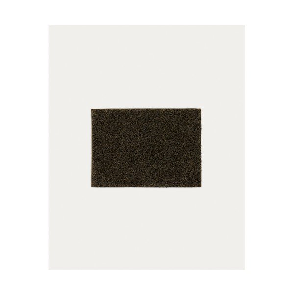 Kaki zelena kopalniška preproga 50x70 cm Coper – Kave Home-image-4