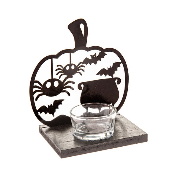 Lesen svečnik z motivom za noč čarovnic Happy Halloween – Dakls