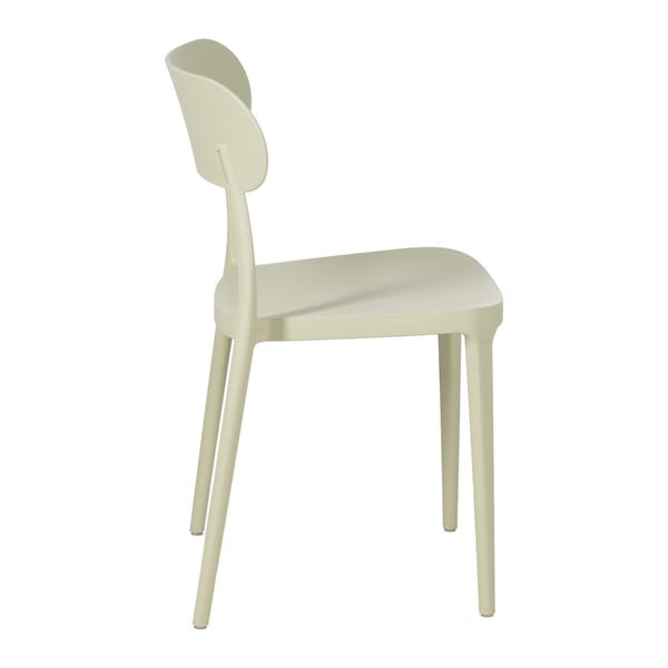 Svetlo zeleni plastični jedilni stoli v kompletu 2 ks – Ixia-image-4