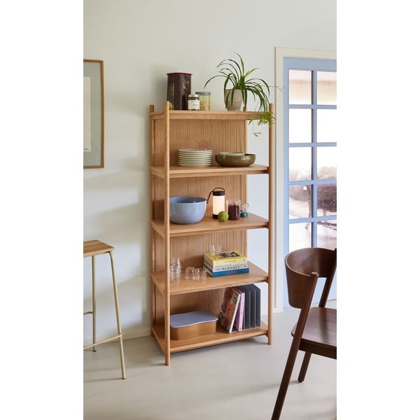 Regal v hrastovem dekorju 75x162 cm Heritage – Hübsch-image-2