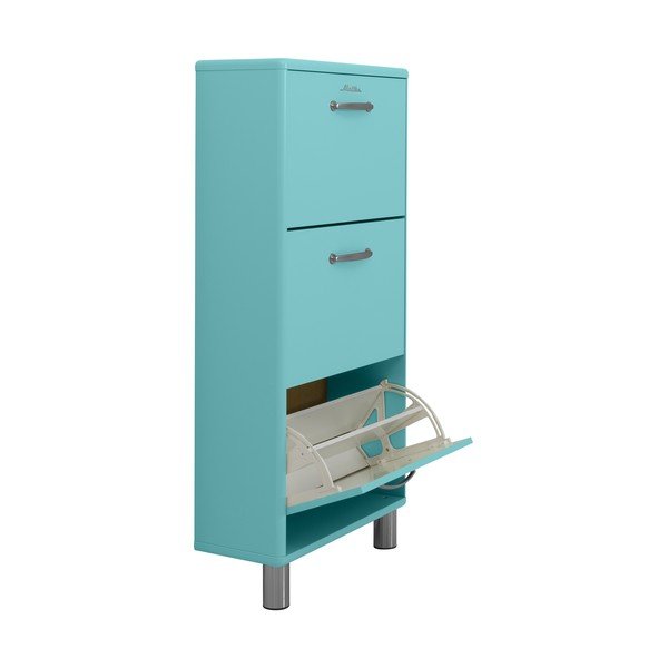 Turkizna omarica za čevlje Malibu - Tenzo-image-4