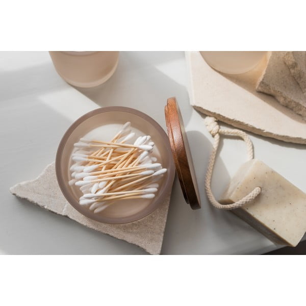 Bež steklen kopalniški organizator za vatke Modest – Mette Ditmer Denmark-image-3