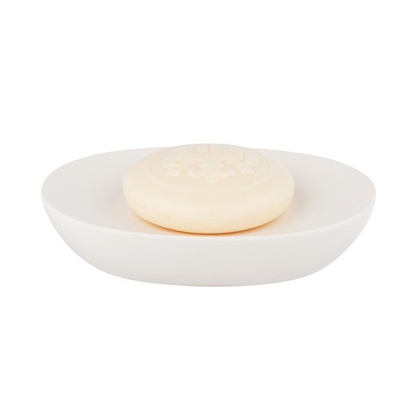 Bel keramičen podstavek za milo Olinda – Allstar-image-3