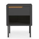 Antracitno siva nočna omarica Tenzo Switch