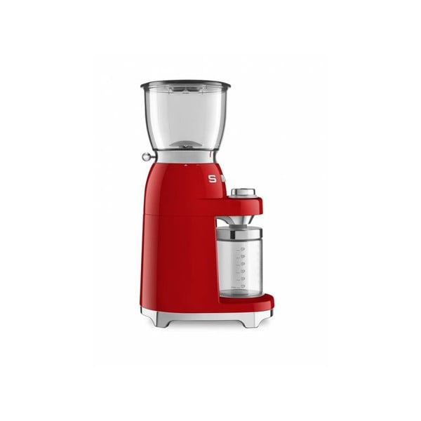 Rdeči mlinček za kavo SMEG 50-ih let Retro