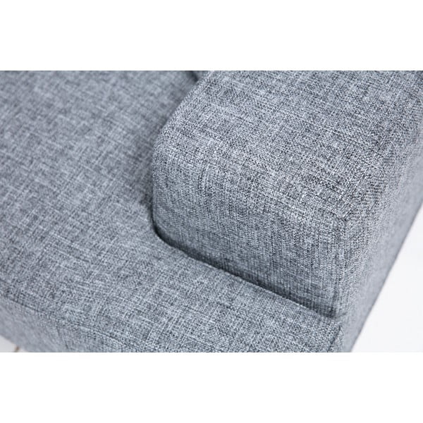 Temno siva sedežna garnitura 200 cm Bentley – Balcab Home-image-1