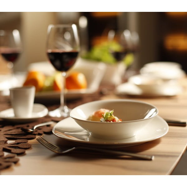 Komplet porcelanskih krožnikov in skled, 15 kosov-image-1