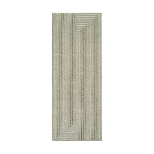Zelen zunanji in notranji tekač 80x250 cm Nova 1202 – Ayyildiz Carpets