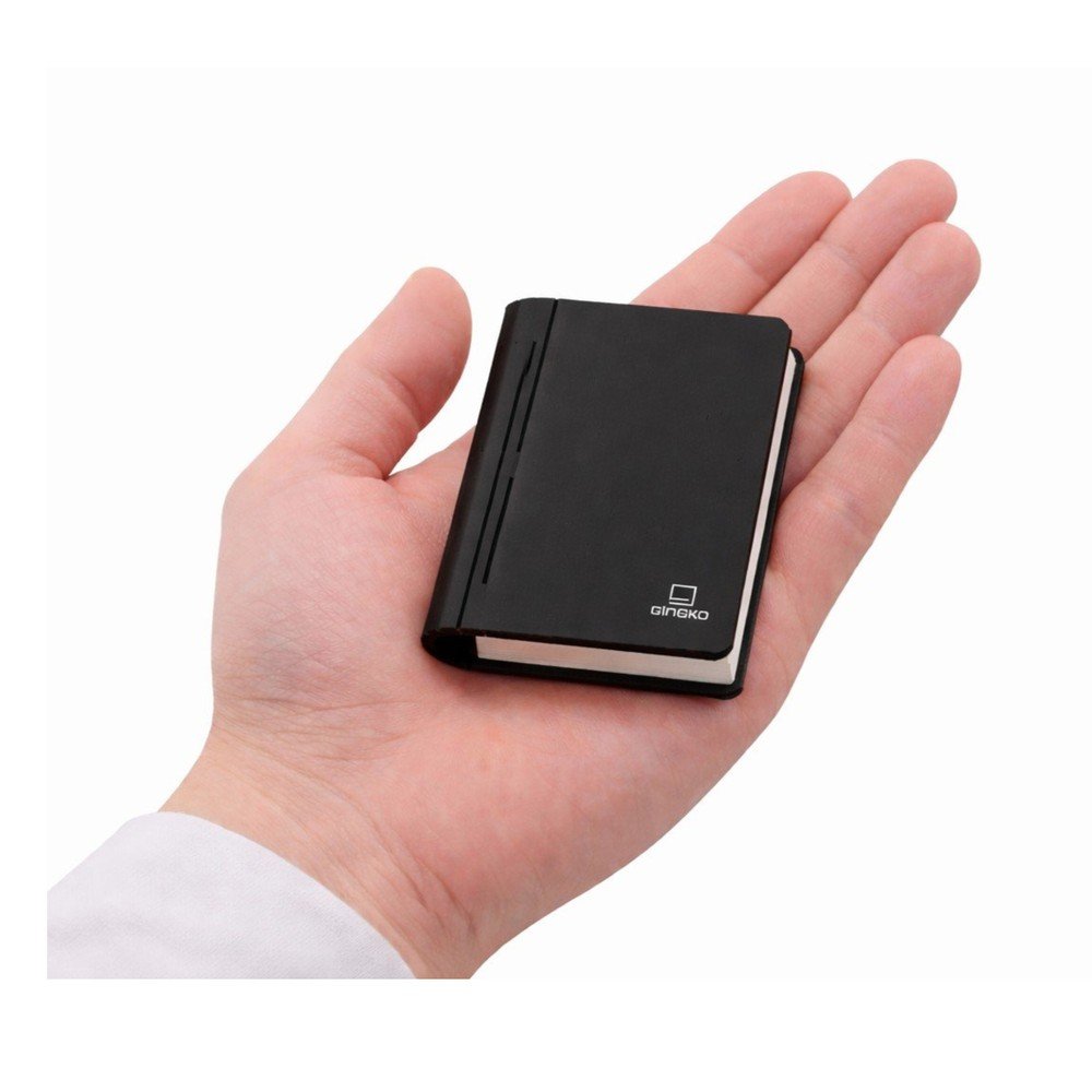 Črna prenosljiva dekoracija na USB BookLight