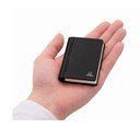 Črna prenosljiva svetlobna dekoracija na USB BookLight – Gingko