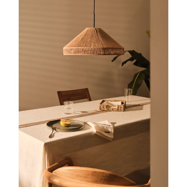 Senčilo v naravni barvi ø 45 cm Pontos – Kave Home-image-1