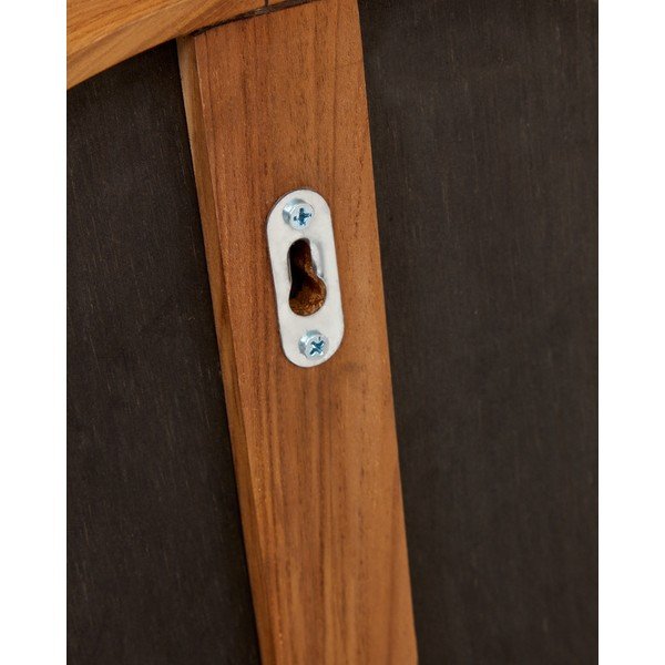 Stensko ogledalo z lesenim okvirjem 45x95 cm Magda – Kave Home-image-4