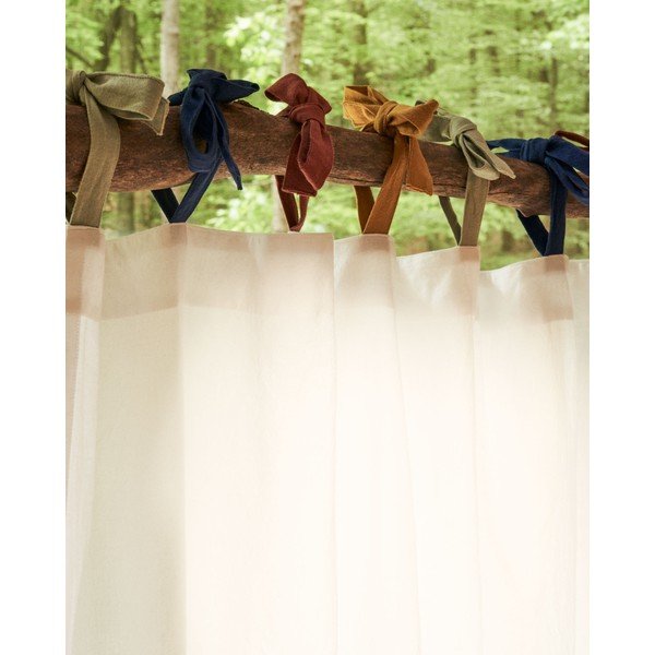 Bela zavesa 135x270 cm Zelda – Kave Home-image-3