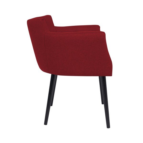Rdeč stol z nasloni za roke Windsor & Co Sofas Gemini-image-2