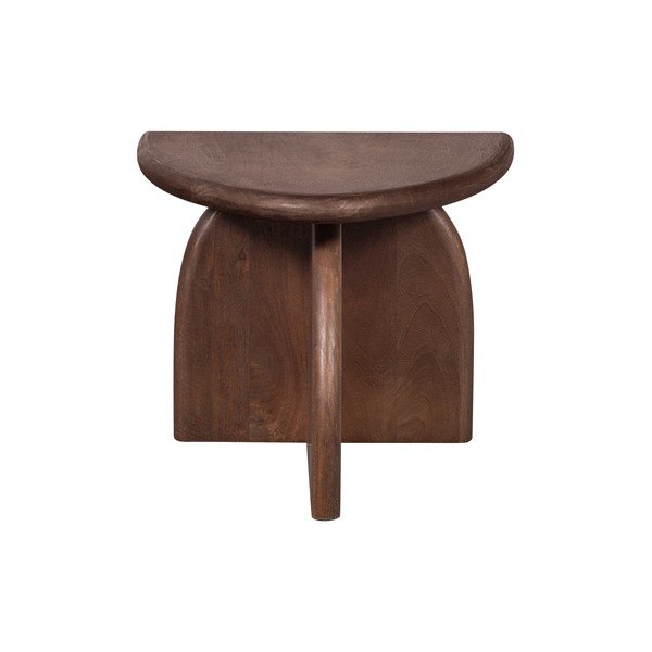 Stranska mizica iz masivnega manga 50x60 cm Nalin – WOOOD-image-1