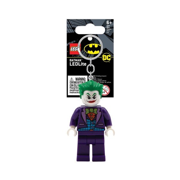 Obesek za ključe z lučko DC Joker – LEGO®-image-4
