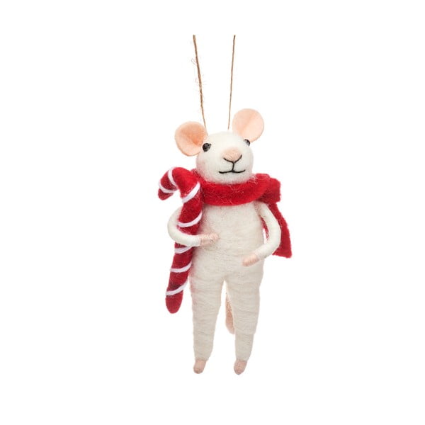 Tekstilni okrasek za jelko Mouse – Sass & Belle