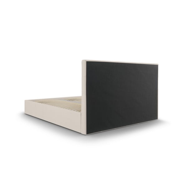 Bež zakonska postelja Mazzini Beds Nerin, 160 x 200 cm-image-4