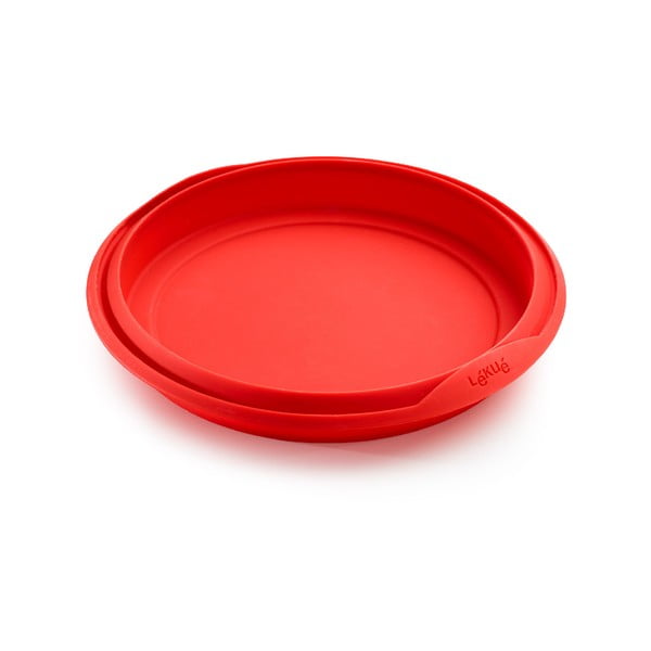 Rdeč silikonski pekač Lékué, ⌀ 29 cm