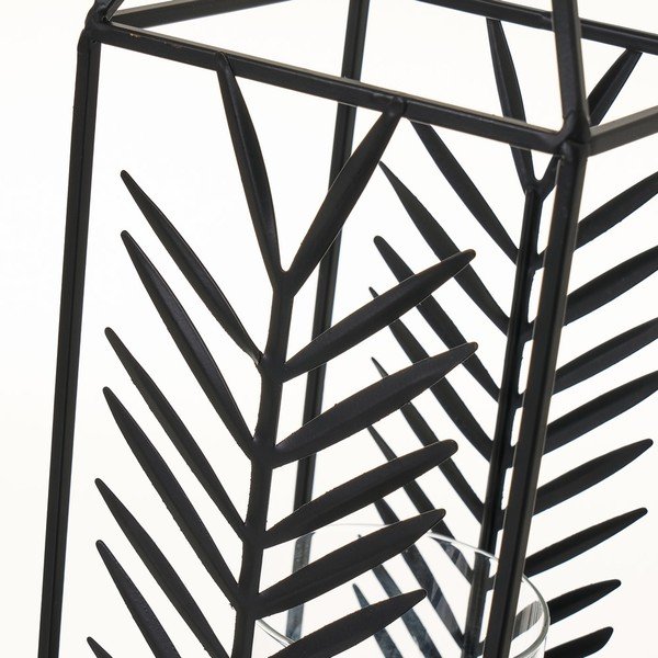 Črna kovinska svetilka Casa Selección, višina 40,5 cm-image-2