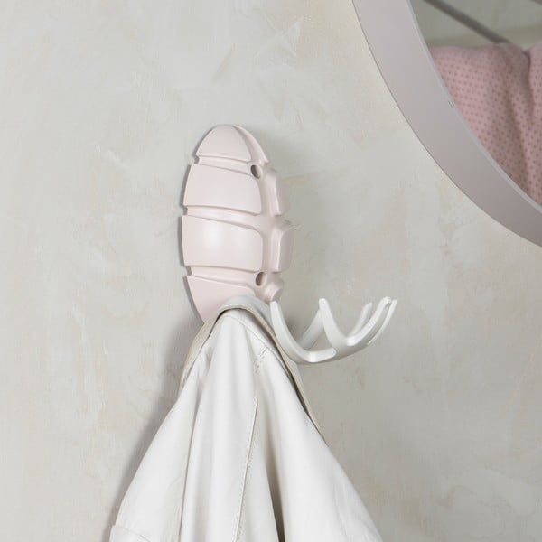 Bež plastičen stenski obešalnik Bug – Spinder Design-image-1