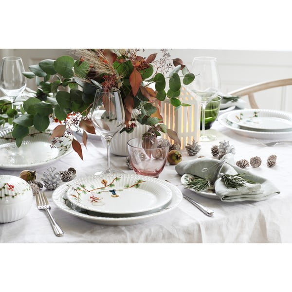 Bela keramična lanterna Kähler Design Galleria, višina 18,5 cm-image-1