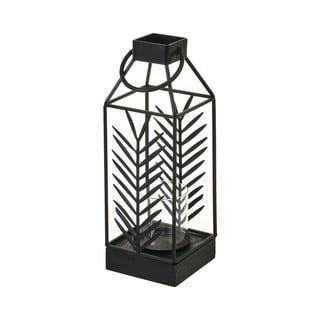 Črna kovinska svetilka Casa Selección, višina 40,5 cm