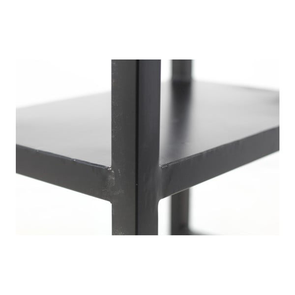 Dodatna mizica iz akacijevega lesa s polico HSM Collection SoHo-image-4