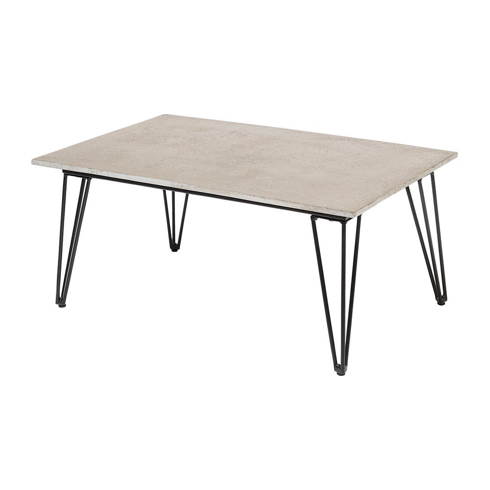 Kovinska vrtna klubska mizica 60x90 cm Mundo