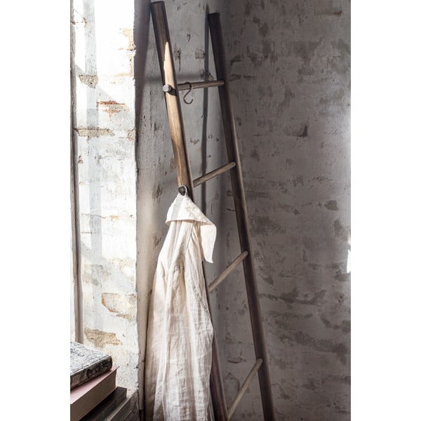 Rjava lesena lestev za brisače Roots – Mette Ditmer Denmark-image-2