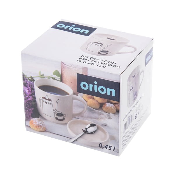 Bela porcelanasta skodelica 450 ml – Orion-image-3