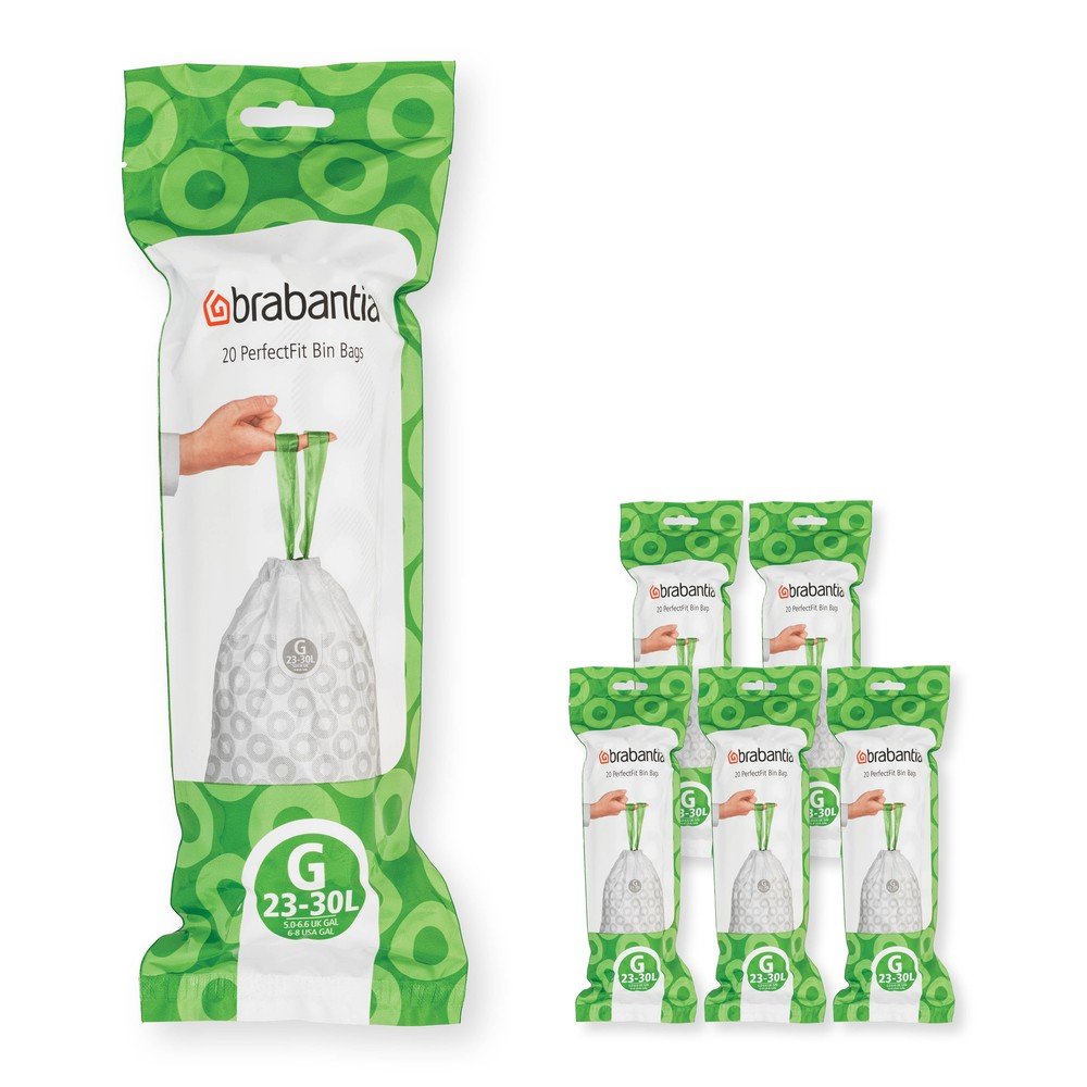 Vrečke za smeti 120 ks 30 l PerfectFit G