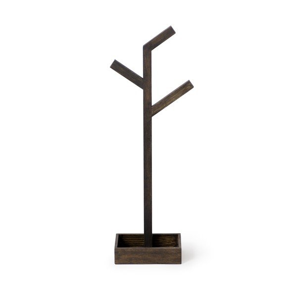 Hrastovo stojalo za brisače Wireworks Mezza Dark Branch-image-3