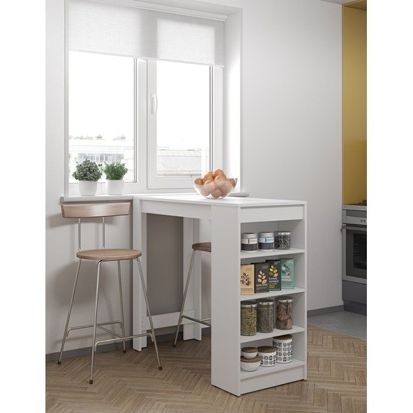 Bela barska miza 115x50 cm Aravis - TemaHome -image-1
