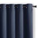 Temno modra zavesa za delno zatemnitev 140x245 cm Kierra – Restilo