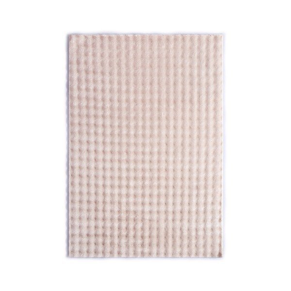 Kremno bela pralna preproga 150x230 cm Bubble Emarald – Mila Home