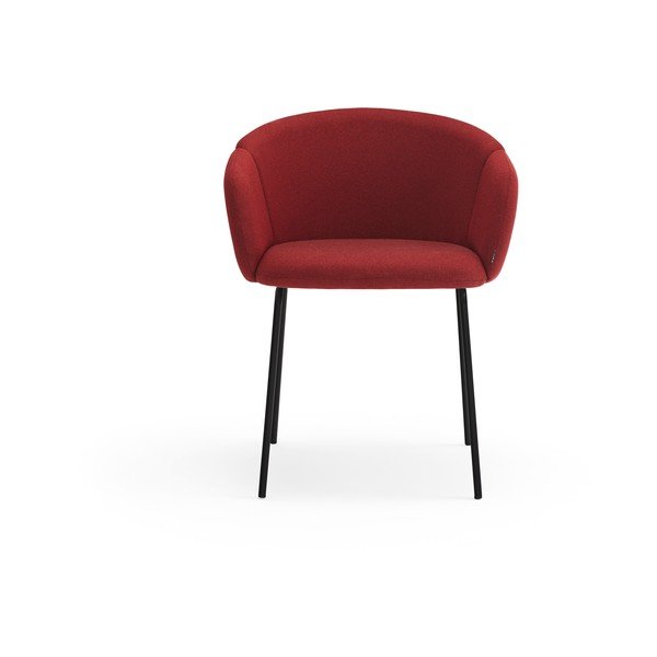 Bordo rdeč oblazinjen jedilni stol Add – Teulat-image-1