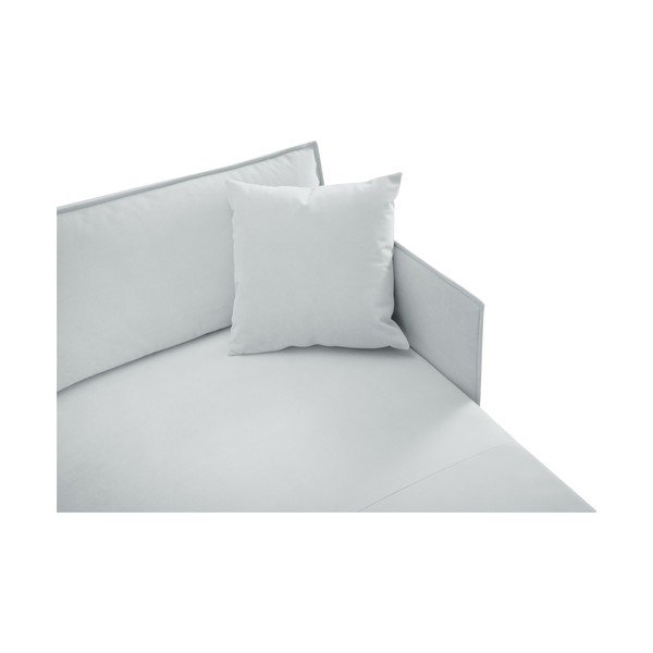 Svetlo siv žameten ležalnik (desni kot) Auguste – Interieurs 86-image-4