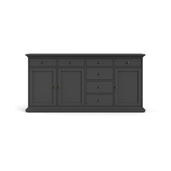 Siva nizka komoda 189x92 cm Paris – Tvilum