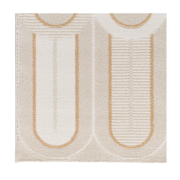 Kremno bela preproga 133x190 cm Flora – Universal-image-3