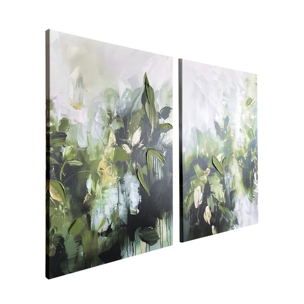 Slike z elementi ročne poslikave v kompletu 2 ks 50x70 cm Myrtle – Styler-image-3