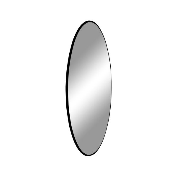 Okroglo stensko ogledalo s črnim okvirjem House Nordic Jersey, ø 40 cm-image-1