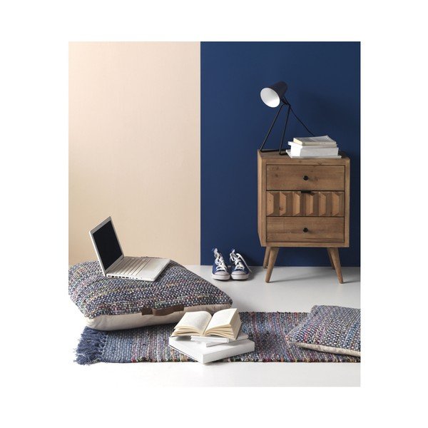 Modra vzorčasta preproga Geese Blues, 120 x 60 cm-image-1