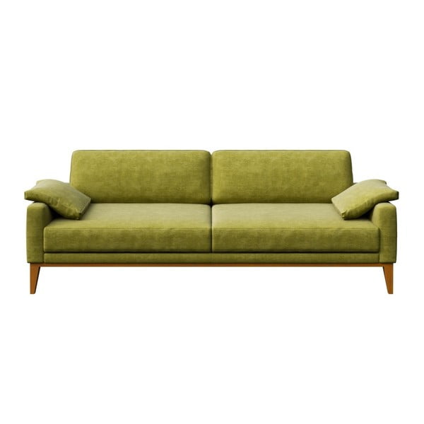 Zeleni kavč MESONICA Musso, 211 cm