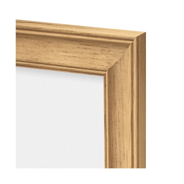 Plastičen stoječ in stenski okvir v naravni barvi 22x28 cm-image-3