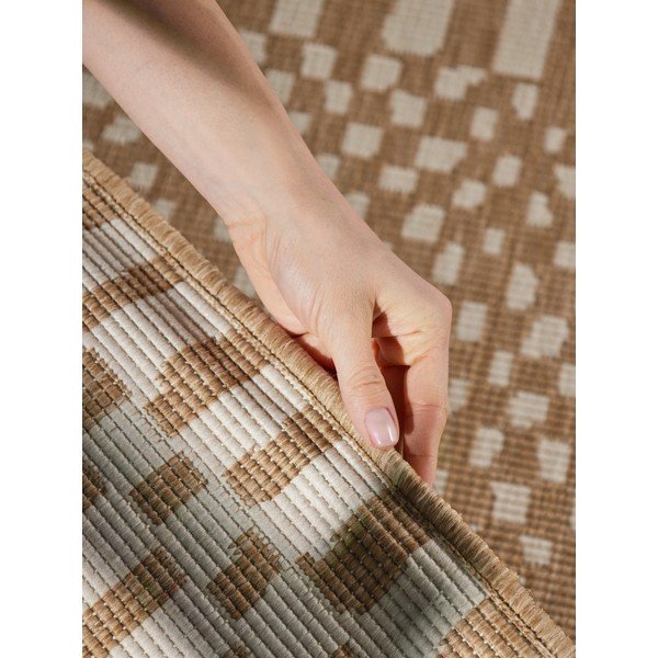 Kremno bela/v naravni barvi notranja in zunanja preproga 120x170 cm Haringey Barkham – Ted Baker-image-4