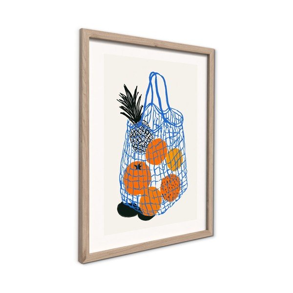 Tiskana slika z okvirjem 30x40 cm Summer Fruit – Styler-image-4