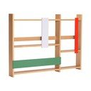 Večnivojska polica v hrastovem dekorju 110 cm Arki – Hübsch