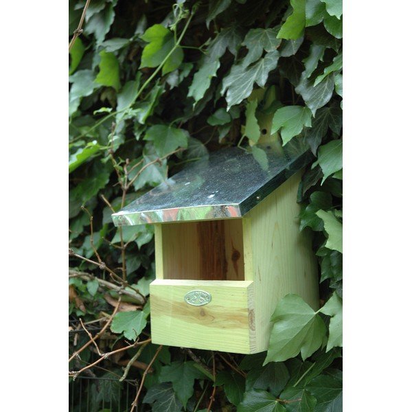 Ptičja hišica iz borovega lesa za muharje Esschert Design, višina 33,3 cm-image-1