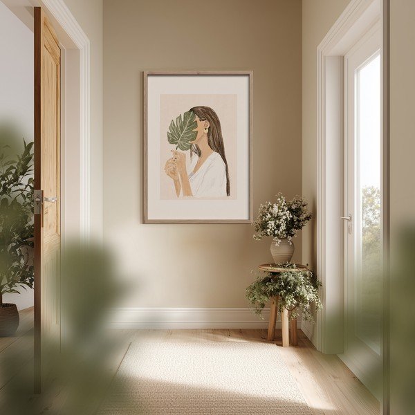 Tiskana slika z okvirjem 50x70 cm Hidden – Styler-image-2